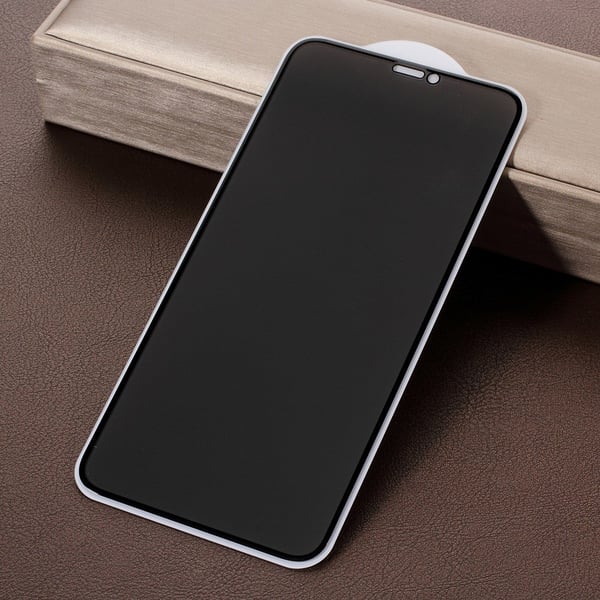 iPhone (2019) 5.8 XS X 5.8 Yksityisyyden suoja 5D karkaistun lasin näyttö