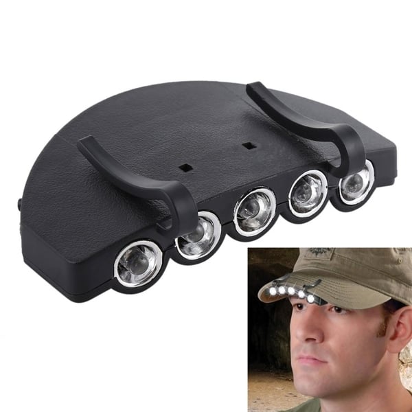 LED Hovedlampe / Pandelampe til Kasket