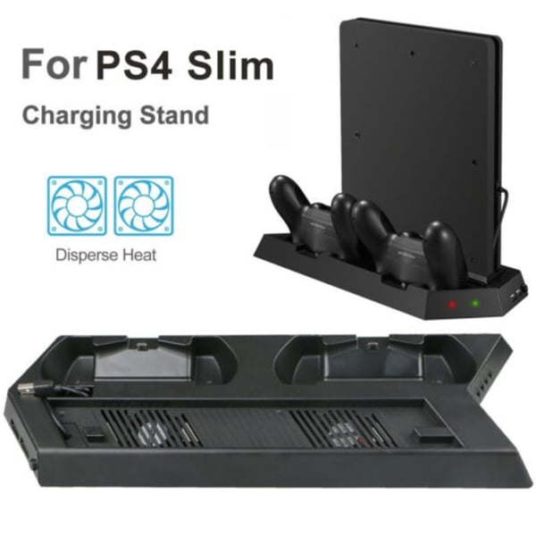 KJH Playstation 4 Slim Opladningsstandkøler