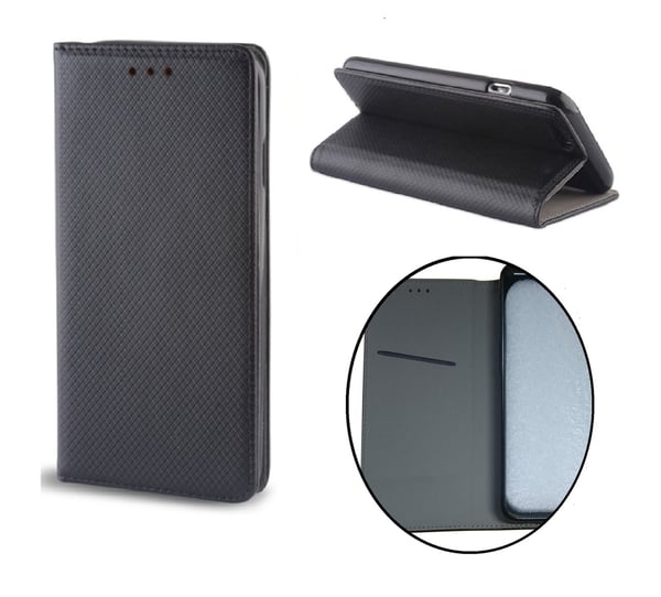 iPhone 11 - Smart Magnet Flip Case - Musta
