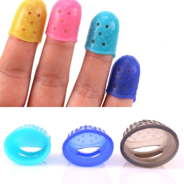 5-Pack - Gitarr Fingerskydd - Skyddar fingrar - Medium