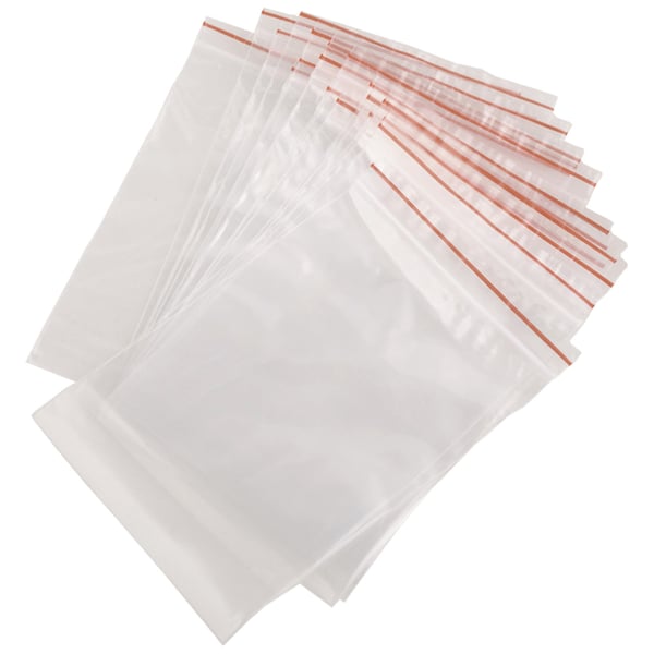 100-Kpl - 17x23cm Ziplock / Vetoketjupussit / Zip Lock Pussit 100-Kpl - 17x23cm Ziplock / Vetoketjupussit / Zip Lock Pussit