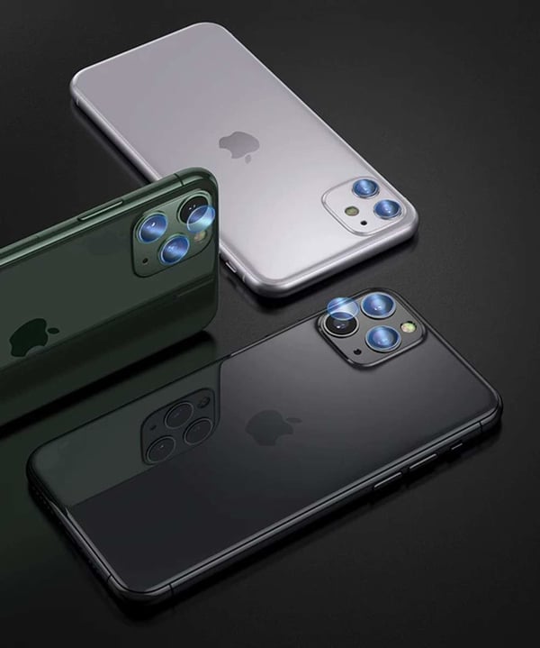 C4U® iPhone 11 Pro Max Kameralinsedæksel i hærdet glas