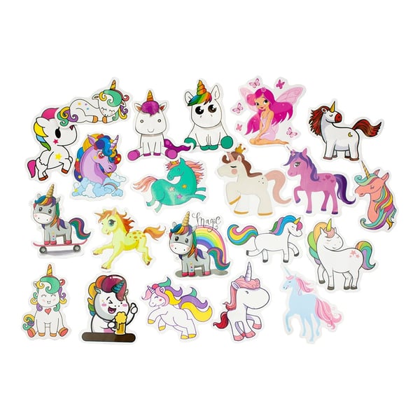 Iso Pakkaus Tarroja ja Tarrat - Unicorn #1
