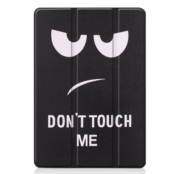 Apple iPad 10.2 Slim fit tri - fold fodral - Don't Touch Me