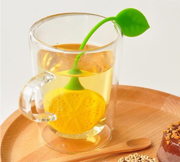 Te Si / Te Holder i Silikone - Citron