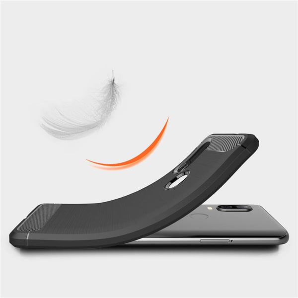 Stöttåligt Armor Carbon TPU-skal Motorola One Vision
