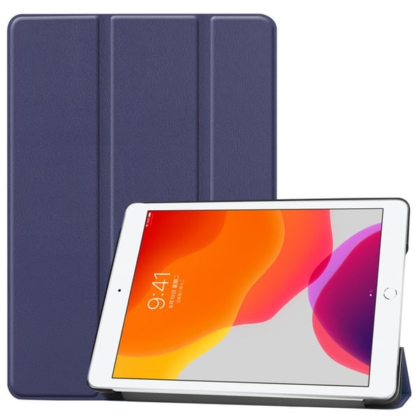 Apple iPad 10.2 2021/2020/2019 Trippeldeksel med smal passform - Mørkeblå
