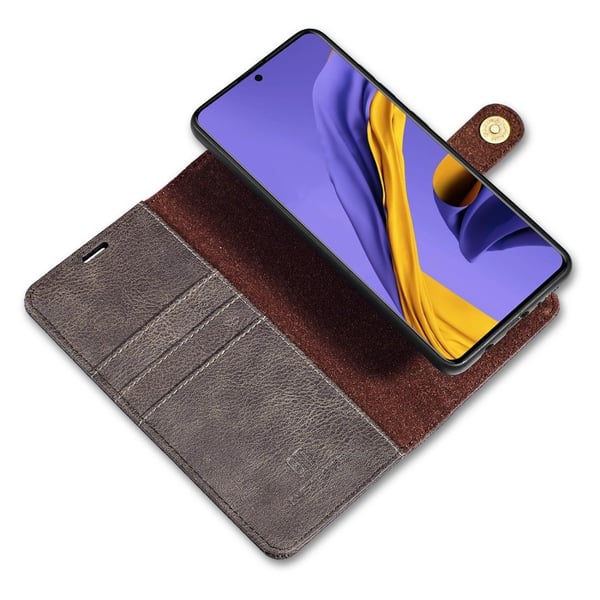 DG.MING Samsung Galaxy A51 Split Lommebok - deksel I Lær - Grå