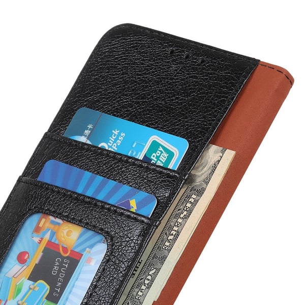 Samsung Galaxy Note 10 Plånboksfodral Textured Split - Svart