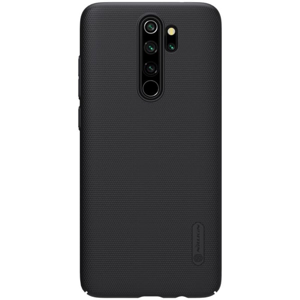 NILLKIN Frosted Hard Plastic Cover til Xiaomi Note 8 Pro - Sort