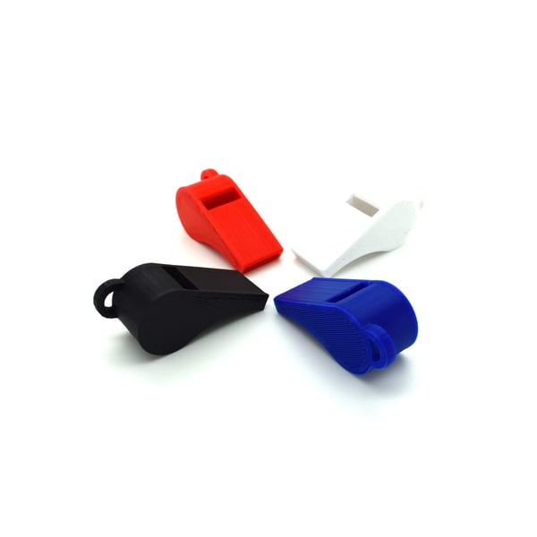 Fløjte 4-pak PLA plast 118+ Db