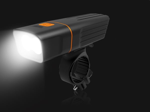 Sykkellys Foran og Bak LED – USB-Ladbar med Powerbank