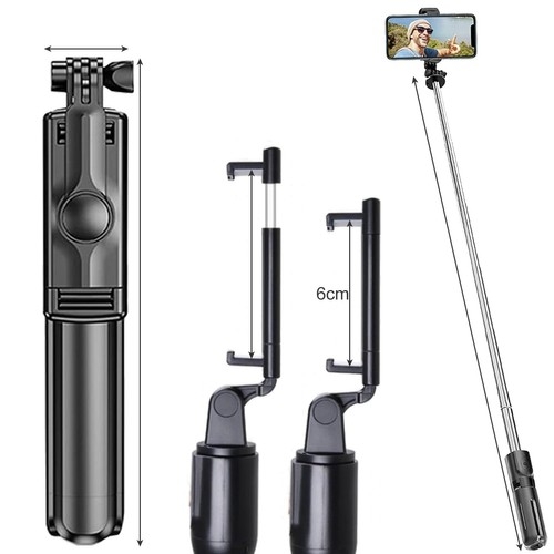 Selfie stick / stativ mobilstativ med bluetooth fjernkontroll