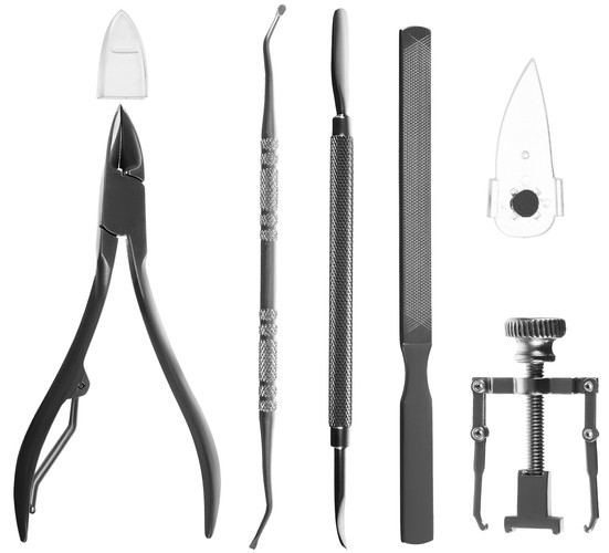 Kit mot inngrodde tånegler, tåneglkorrigering Kit mot inngrodde tånegler, tåneglkorrigering