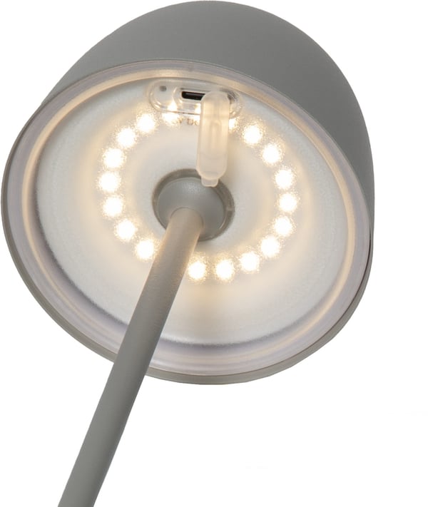 Bordlampe Ronda Greige