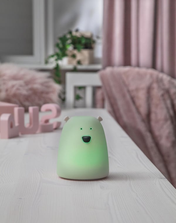 LED-lamppu Functional - Little Bear -yövalo - Lastenlamppu