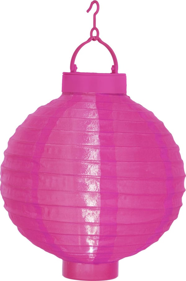 Aurinkokenno Pinkki Riisipallo LED 1-pakkaus