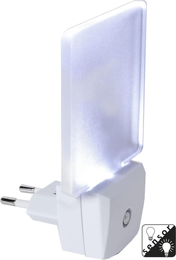 LED-natlampe med skumringssensor