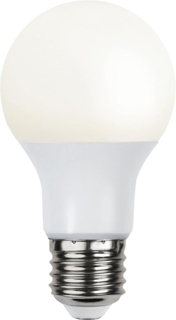 2 kpl LED-lamppu E27 A60 Opaali Basic 3000K.