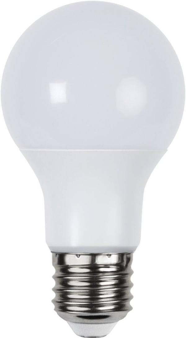 2 kpl LED-lamppu E27 A60 Opaali Basic 3000K.