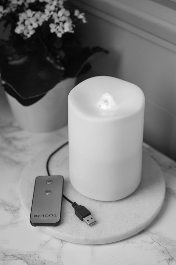 LED BLOKLYS WATER CANDLE