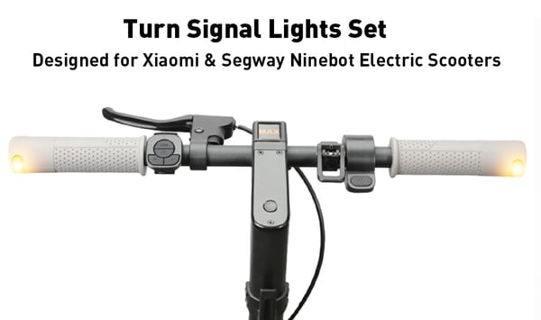 2026 El-løbehjul Blinklys med fjernbetjening Xiaomi M365 Segway Ninebot G30