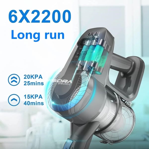 N-300 Johdoton Pystypölynimuri, 20KPa Johdoton Varrellinen Pölynimuri