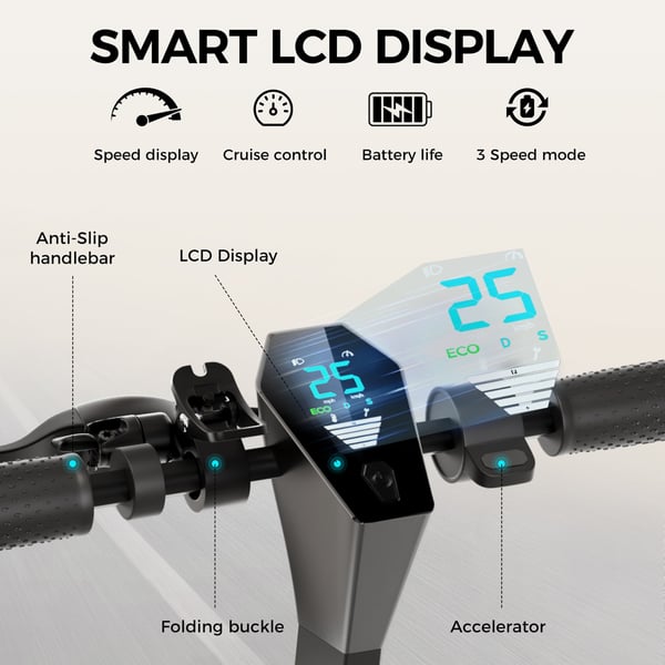 V10PRO 2025 El-løbehjul El-scooter 40 km/t elcykel scooter kickbike