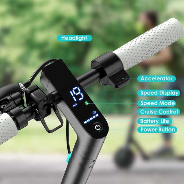 2026 - OOK-TEK V8 PRO affjedring KickScooter El-løbehjul - 30 km/t elcykel