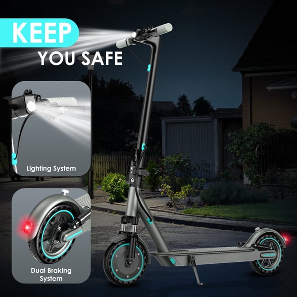 2026 - OOK-TEK V8 PRO affjedring KickScooter El-løbehjul - 30 km/t elcykel