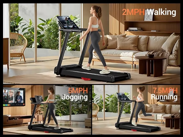 Treadmill Walking Pad – 2-i-1 løbe- og gåbånd til hjemmet