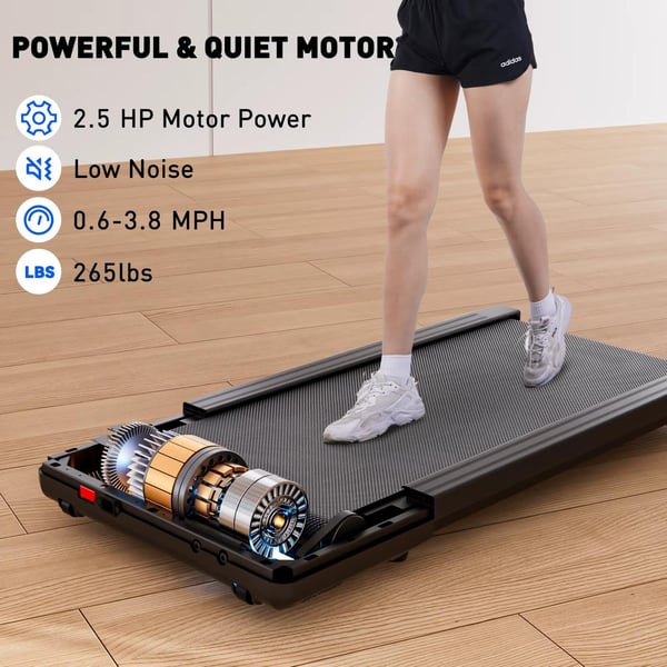 Treadmill Walking Pad – 2-i-1 løbe- og gåbånd til hjemmet