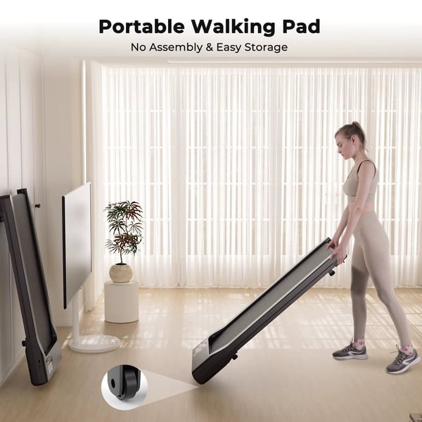 Treadmill Walking Pad – 2-i-1 løbe- og gåbånd til hjemmet