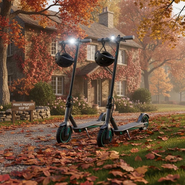 2PACK - 2025 - OOK-TEK V8 KickScooter Elsparkcykel - 30 km/t elcykel Electric Scooter