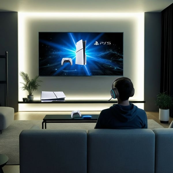 PlayStation 5 Slim – Disc Standard Edition - 1TB - 4K PS5 konsol