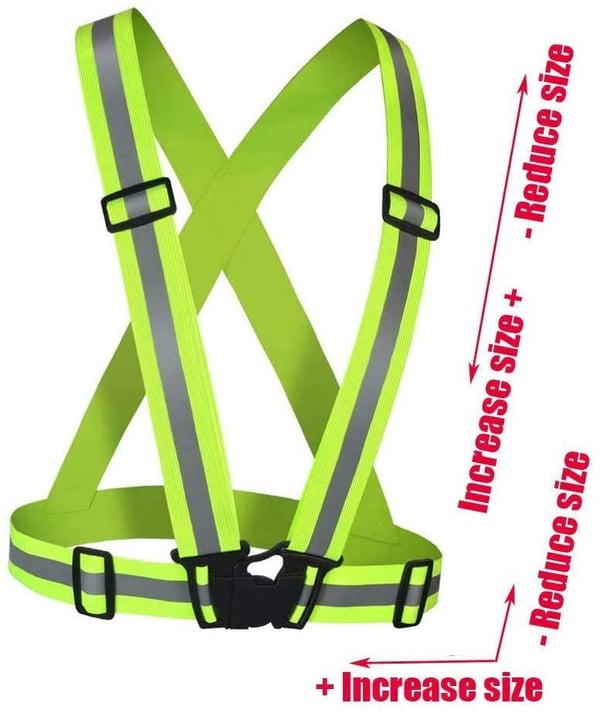 2-Pack Reflexsele/Reflexväst, Praktisk, Slitstark Hög Kvalité