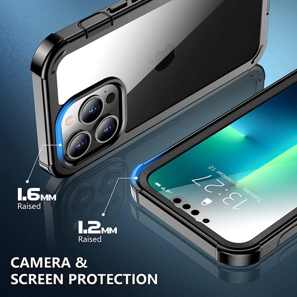 C4U® iskunkestävä puolustus - iPhone 13 Pro Max - iskunkestävä