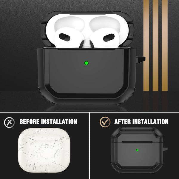 C4U® Defense Iskunkestävät AirPods 3