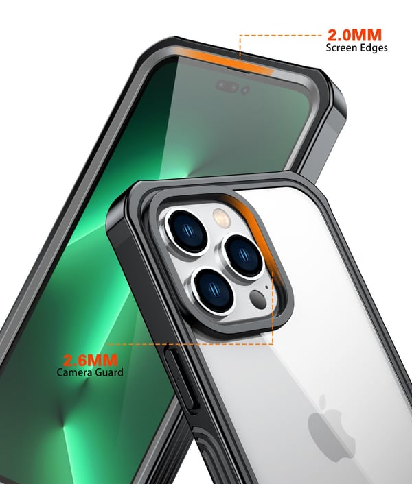 C4U® iskunkestävä puolustus - iPhone 14 Pro Max - iskunkestävä