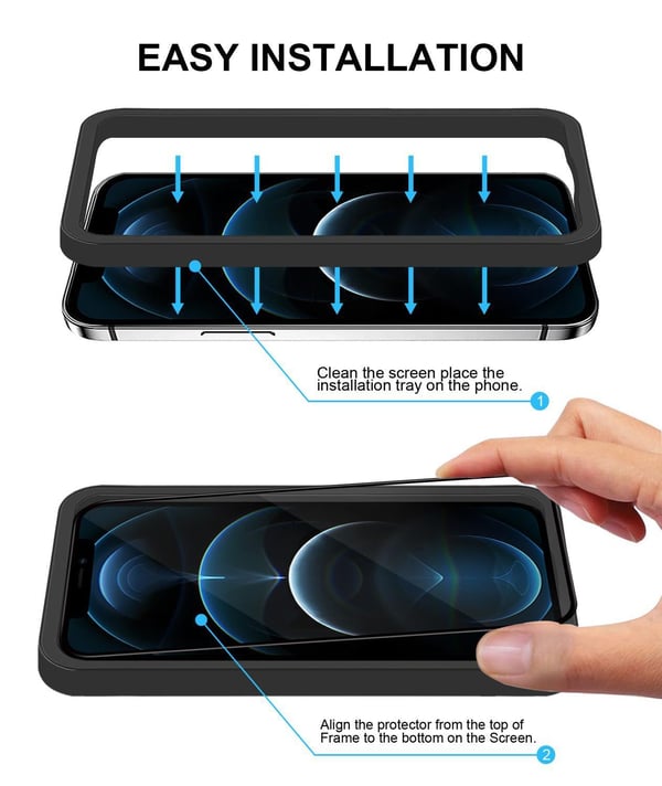iPhone 15 Pro [9-PACK] 6x hærdet glas + 1x silikoneskal TPU + stel