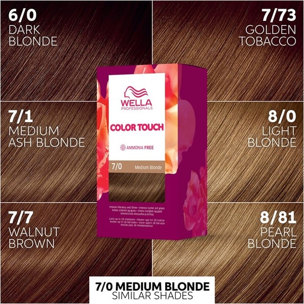 Wella Color Touch Pure Naturals 7/0 Medium Blonde