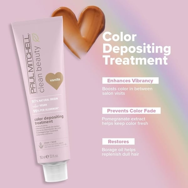 Paul Mitchell Clean Beauty Color Depositing Treatment Vanilla 150ml