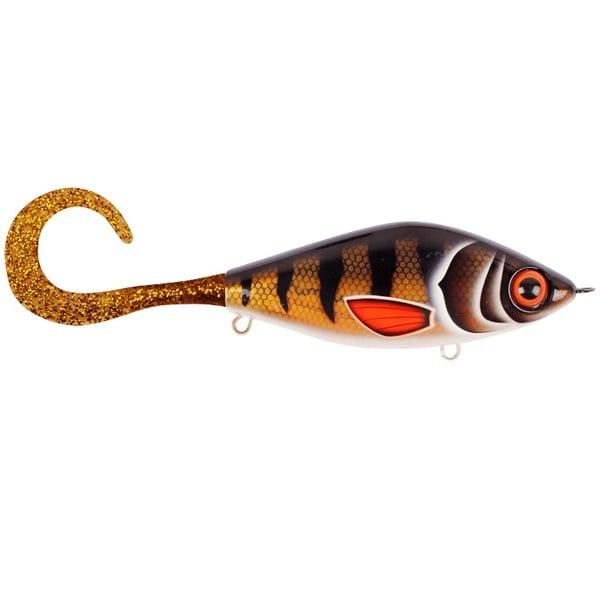 Strike Pro Guppie, 13,5cm, 120g - Gullabbor – Gull / Gull Glitter