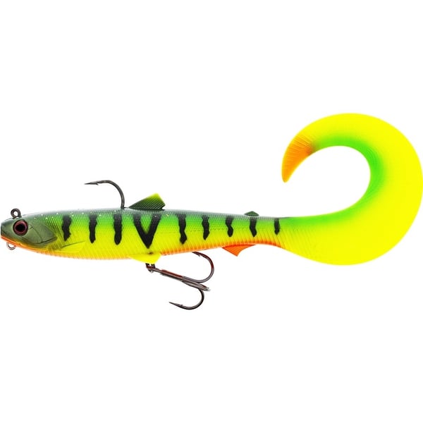 Westin Bullteez Curltail R 'N R 21cm 73g Synkende Tiger Aborre 1 stk