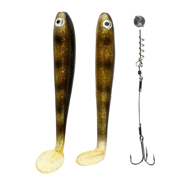 IFISH The Demon Shad 15cm, 2-pack inkl. Stinger - SPDR