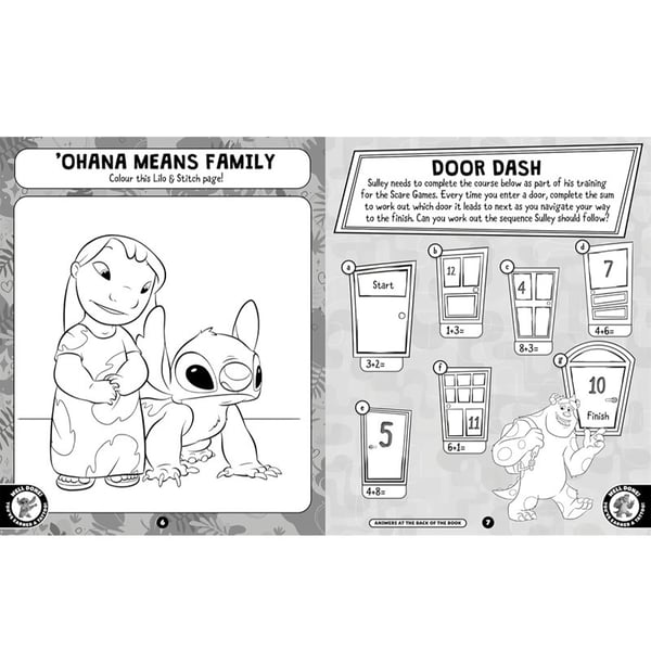 Disney Tattoo And Activity Book