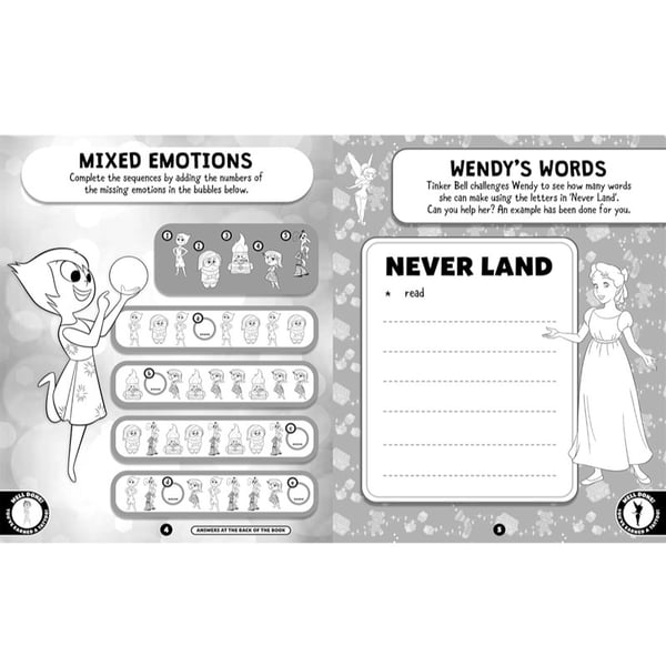 Disney Tattoo And Activity Book