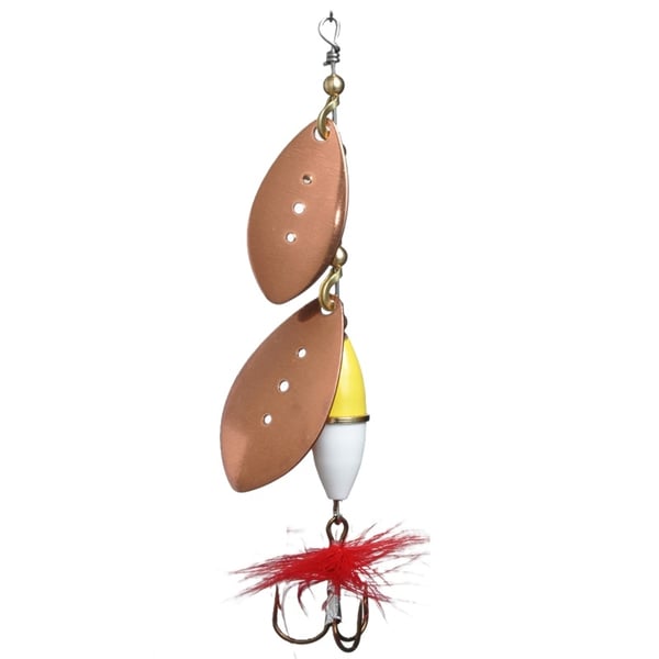 Myran Wipp Spinner Dobbel L 12g Kobber