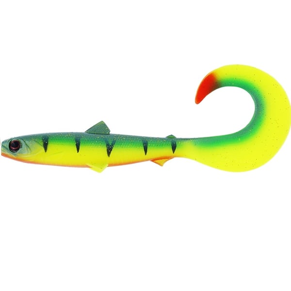 Westin Bullteez Curltail 14cm 15g Tiger Abbor 2stk